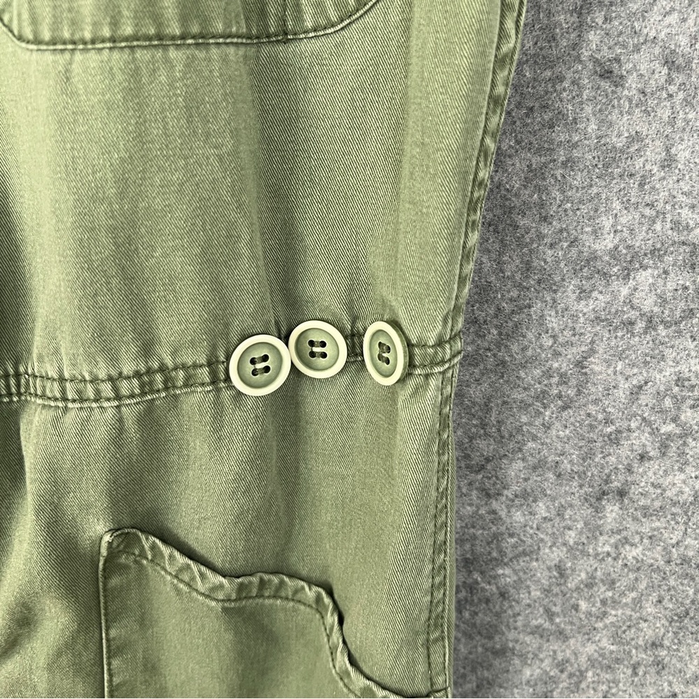 pistola Olive Green Short-Sleeve Utility Jumpsuit - Picture 10 of 15